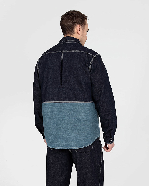 Рубашка S-01-OWP BLOCK SHIRT 