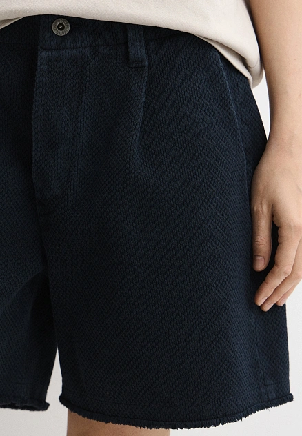 Шорты T-06-SH-DB PLEATED SHORTS 