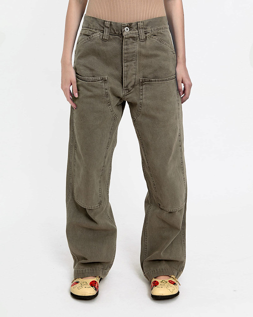 Брюки T-02-OG DK-DYE PANTS 