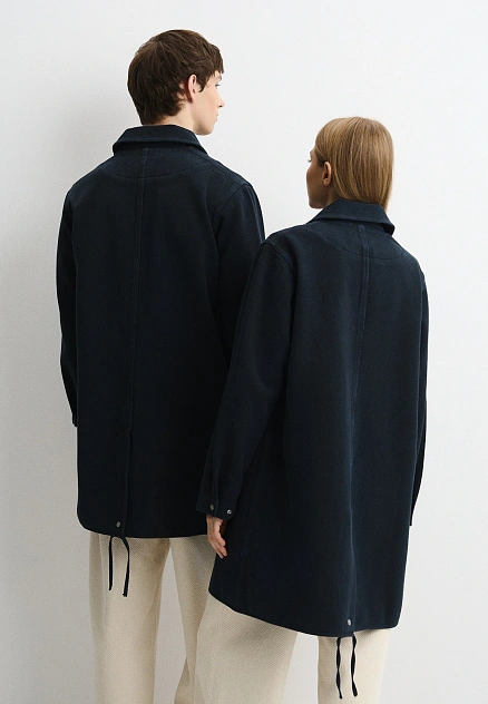 Пальто J-11-DB DRAIN COAT 