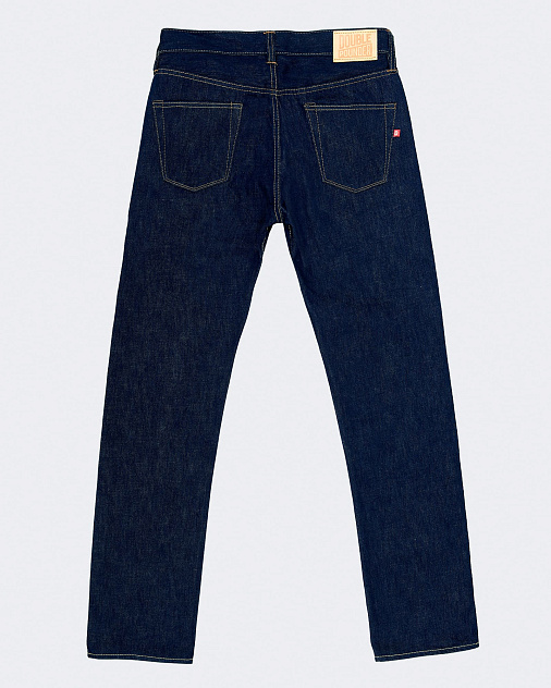 Джинсы DOUBLE POUNDER X-02-S-OW Selvedge Slim Fit — раскладка спереди
