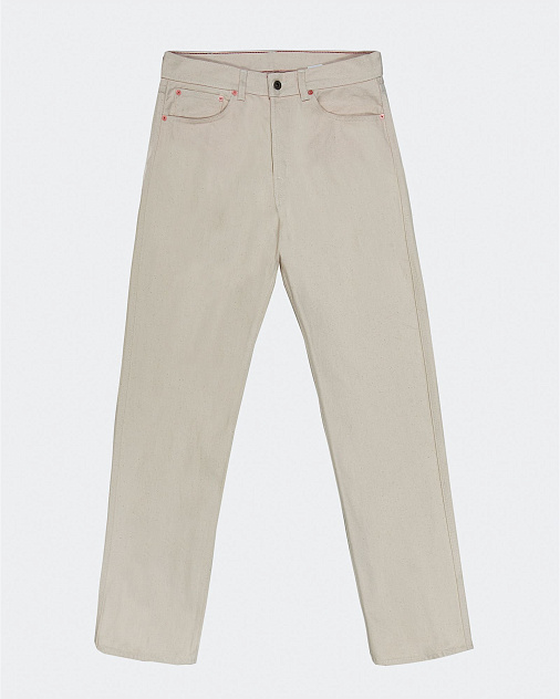 Джинсы DOUBLE POUNDER X-02-WHT Slim Fit — раскладка спереди