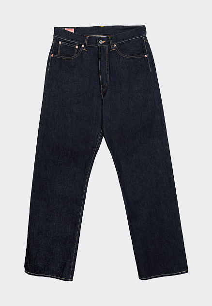 Джинсы DOUBLE POUNDER X-04-17-OW Wide Fit 17 oz — раскладка спереди