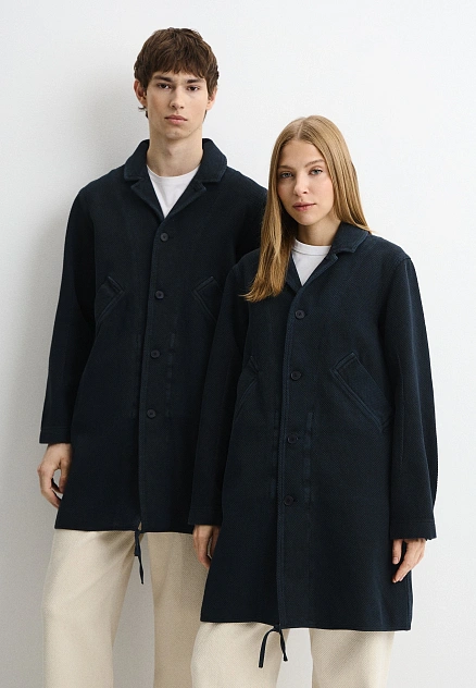 Пальто J-11-DB DRAIN COAT 