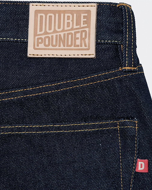 Джинсы DOUBLE POUNDER X-02-17-OW Slim Fit 17 oz — раскладка спереди