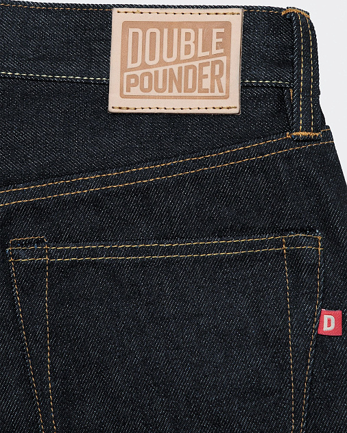Джинсы DOUBLE POUNDER X-01-17-OW Regular Fit 17 oz — раскладка спереди