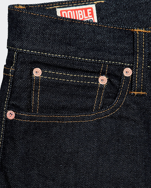 Джинсы DOUBLE POUNDER X-01-17-OW Regular Fit 17 oz — раскладка спереди