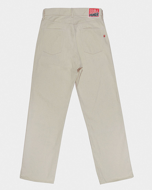 Джинсы DOUBLE POUNDER X-04-WHT Wide Fit — раскладка спереди