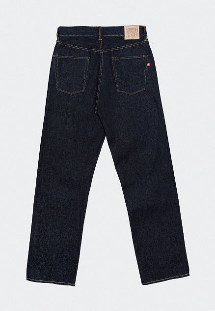 Джинсы DOUBLE POUNDER X-04-17-OW Wide Fit 17 oz — раскладка спереди