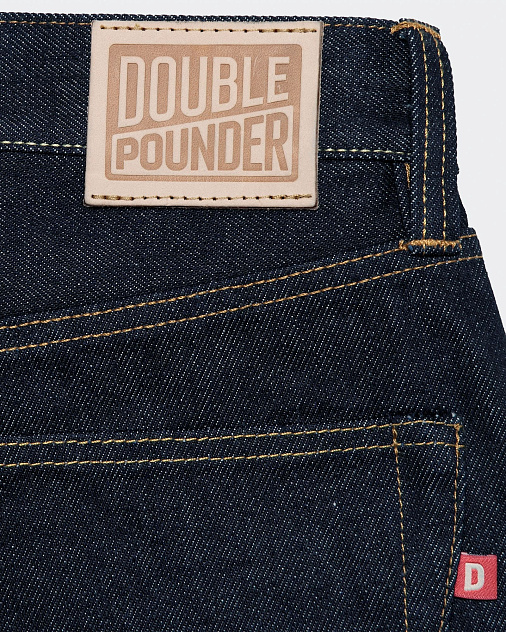 Джинсы DOUBLE POUNDER X-04-17-OW Wide Fit 17 oz — раскладка спереди